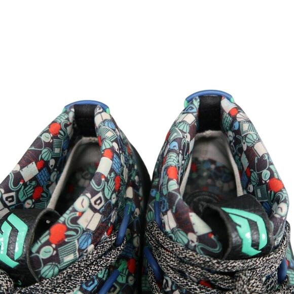 Adidas Shoes Mens 7.5 Sneakers Basketball Dame 4 Camp Athletic Active Mid Print main image 10